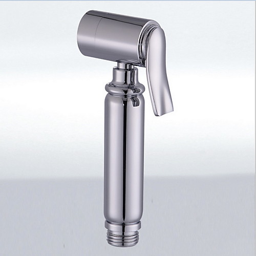 

Bidet Faucet ElectroplatedToilet Handheld bidet Sprayer Self-Cleaning Contemporary / Single Handle One Hole