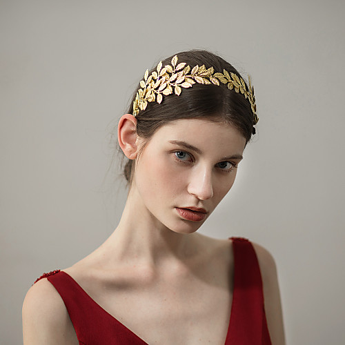 

Alloy Headbands with Tiered 1 Piece Wedding / Party / Evening Headpiece