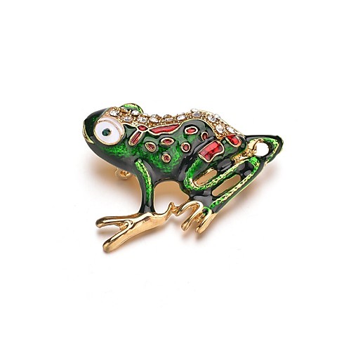 

Women's Brooches Classic Ladies European Brooch Jewelry Green For Evening Party Work
