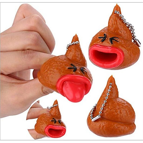 

Gags & Practical Joke Squeeze Toy / Sensory Toy 1 pcs Family Poop Stress and Anxiety Relief Strange Toys highly stretchy Soft Plastic For Adults' Children's Unisex / 14 years