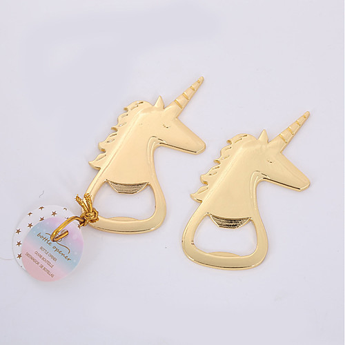 

Non-personalized Chrome Bottle Openers Unicorn / Creative / Wedding Bottle Favor