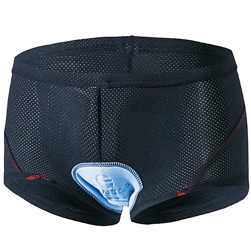 

Realtoo Men's Cycling Under Shorts Bike Underwear Shorts Padded Shorts / Chamois Bottoms Breathable 3D Pad Sports Solid Color Elastane Silicon Winter Black Mountain Bike MTB Road Bike Cycling