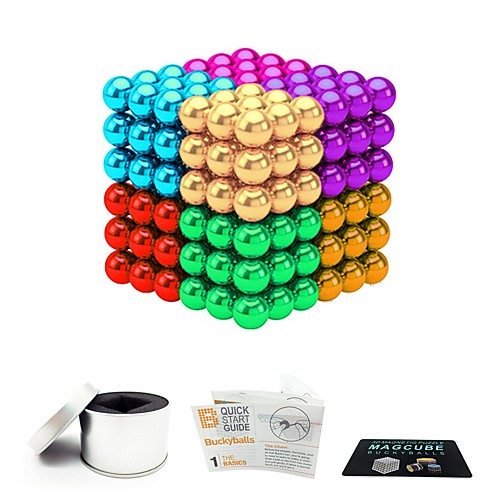 

216 pcs 5mm Magnet Toy Magnetic Balls Magnet Toy Building Blocks Super Strong Rare-Earth Magnets Neodymium Magnet Magnetic Stress and Anxiety Relief Office Desk Toys Relieves ADD, ADHD, Anxiety