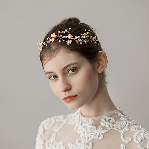 

Alloy Headbands with Crystal 1 Piece Wedding / Party / Evening Headpiece