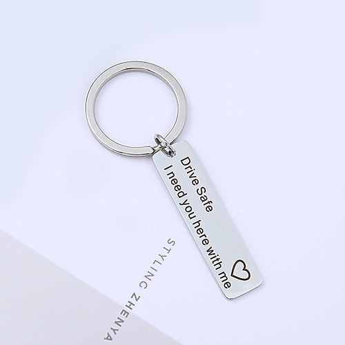 

Classic Theme / Creative / Wedding Keychain Favors Stainless Keychains - 1 pcs All Seasons