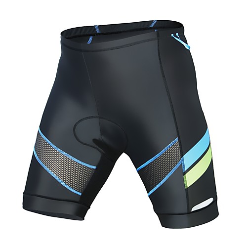 

ILPALADINO Men's Cycling Padded Shorts Bike Shorts Pants Bottoms Quick Dry Sports Lycra Black Clothing Apparel Bike Wear