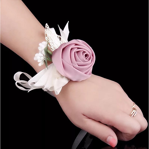 

Wedding Flowers Wrist Corsages Wedding / Wedding Party Silk / Fabrics 0-10 cm