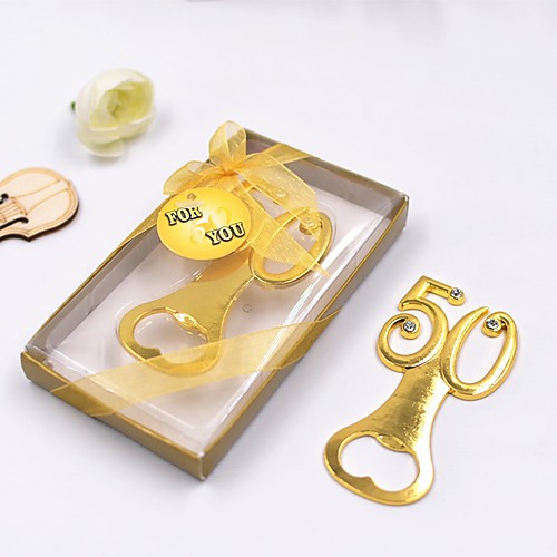 

Non-personalized Chrome Bottle Openers Creative / Wedding / Vintage Theme Bottle Favor