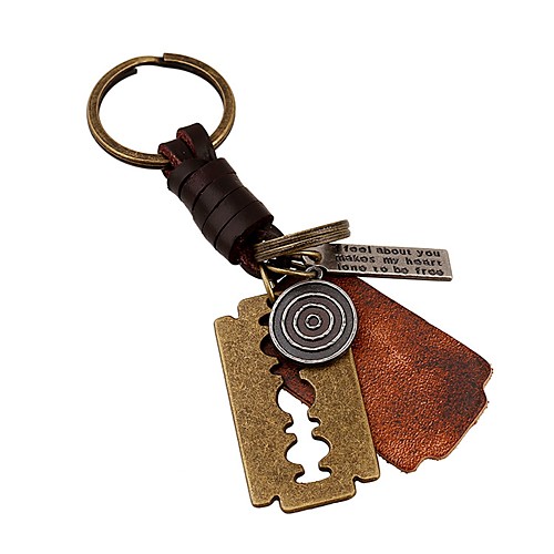 

Classic Theme / Creative / Wedding Keychain Favors Chrome / Calf Hair Keychains - 1 pcs All Seasons