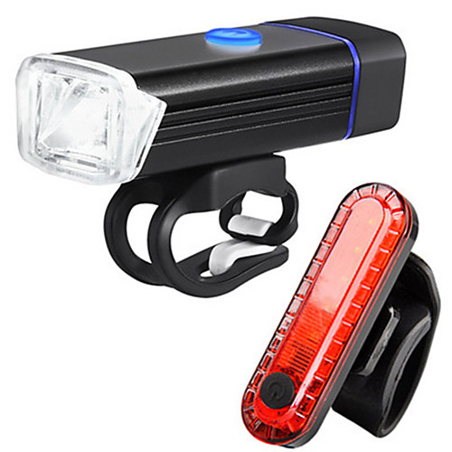 

LED Bike Light Rechargeable Bike Light Set Rear Bike Tail Light Safety Light Mountain Bike MTB Bicycle Cycling Waterproof Multiple Modes Super Brightest Portable Rechargeable Li-ion Battery 1000 lm