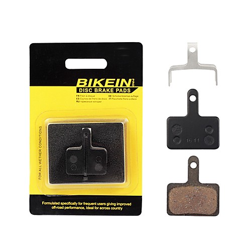 

Resin Disc Brake Pads Resin Semi-Metallic Low Noise Smooth For Road Bike Mountain Bike MTB Cycling
