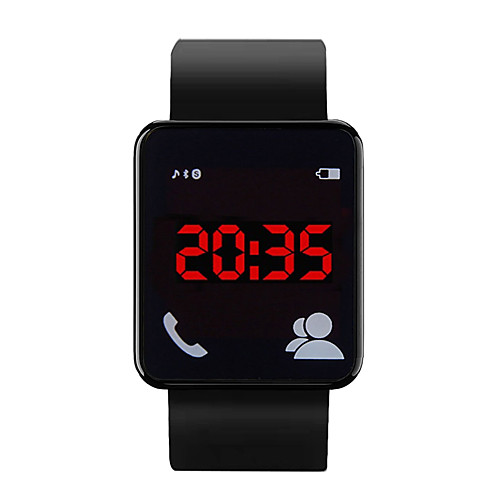 

Men's Wrist Watch Digital Silicone Black 30 m Water Resistant / Waterproof LCD Analog Casual Fashion - Silver Purple Blue