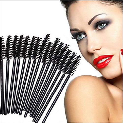 

Professional Makeup Brushes 50pcs Eco-friendly Professional Synthetic Hair Plastic for Makeup Brush Eyebrow Brush