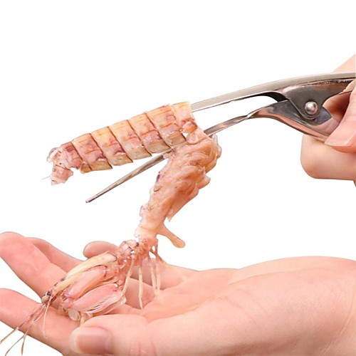 

Prawn Peeler Shrimp Deveiner Peel Device Stripping shrimp clips