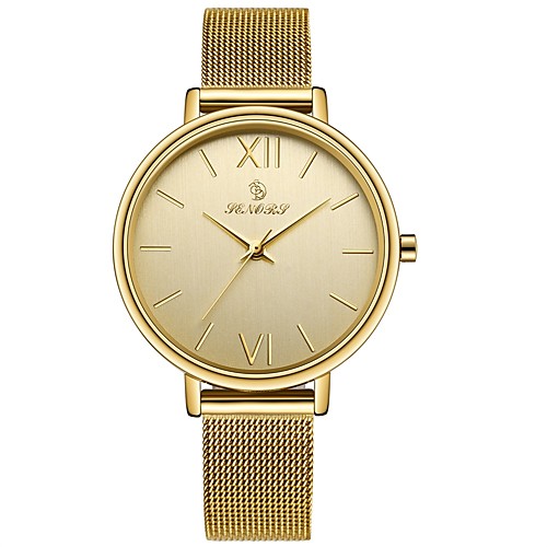 

Women's Wrist Watch Japanese Japanese Quartz Stainless Steel Black / Silver 30 m Casual Watch Analog Fashion Minimalist - Gold Silver Two Years Battery Life