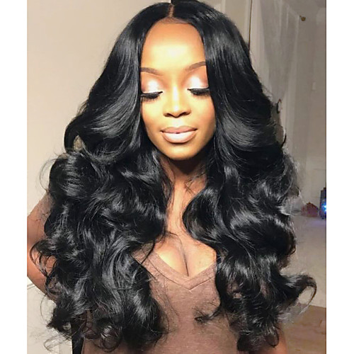 

Human Hair Glueless Full Lace Glueless Lace Front Full Lace Wig style Brazilian Hair Body Wave Wig 130% 150% 180% Density with Baby Hair Natural Hairline African American Wig 100% Hand Tied Women's