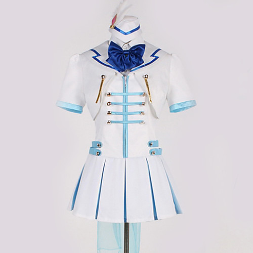 

Inspired by Love Live Cosplay Anime Cosplay Costumes Japanese Cosplay Suits Art Deco Bowknot Blouse Top Skirt For Men's Women's / Gloves / More Accessories / Cap / Gloves / More Accessories