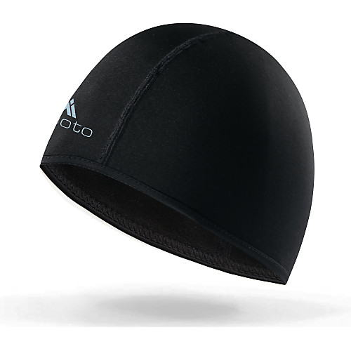 

Miloto Cycling Beanie / Hat Helmet Liner Skull Cap Beanie Solid Color Windproof UV Resistant Fleece Lining Rain Waterproof Warm Bike / Cycling Black Spandex Fleece Winter for Men's Women's Adults'