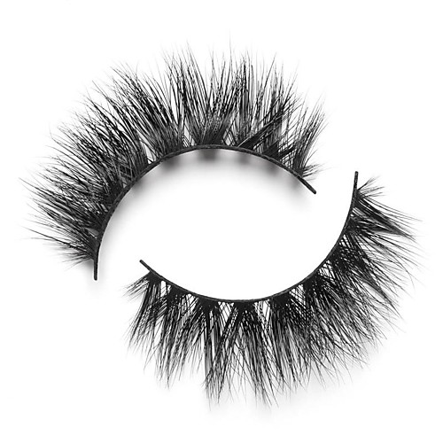 

Eyelash Extensions 2 pcs Handmade 3D Thick Natural Soft Beauty Animal wool eyelash Party Birthday Daily Wear Full Strip Lashes Natural Long - Makeup Daily Makeup High Quality Modern Cosmetic Grooming