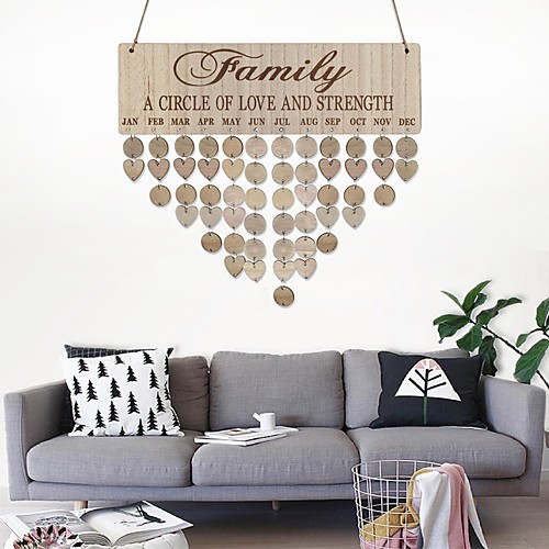 

Ornaments Wood 1 set Wedding