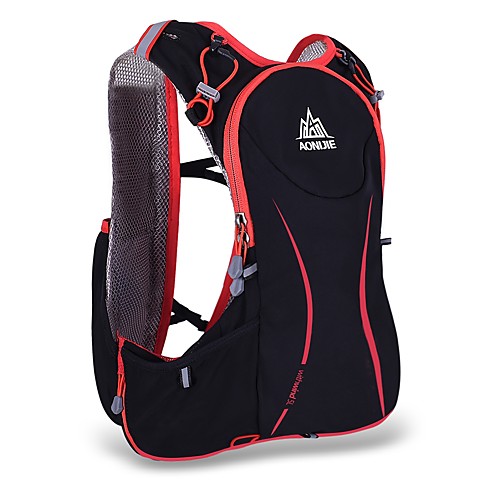 

5 L Hiking Backpack Hydration Backpack Pack Lightweight Breathable Outdoor Hiking Cycling / Bike Running Spandex Nylon Black