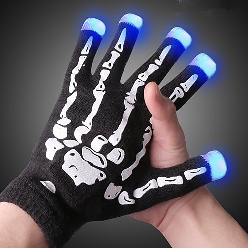 

Classic Theme LED Lighting Light Up Toy LED Gloves Finger Lights Lighting Fingertips Holiday Color Gradient Adults for Birthday Gifts and Party Favors
