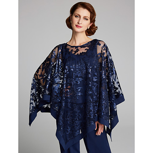 

Sleeveless Capelets Lace Wedding / Party / Evening Women's Wrap With Appliques