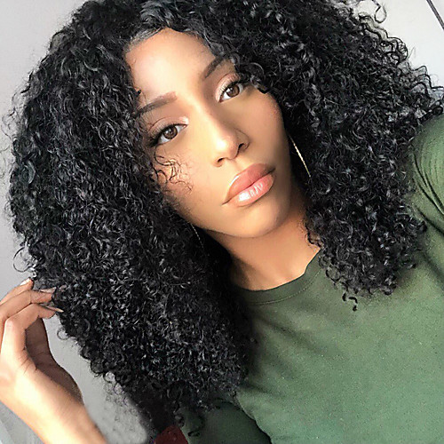 Virgin Human Hair U Part Wig Middle Part Style Brazilian Hair