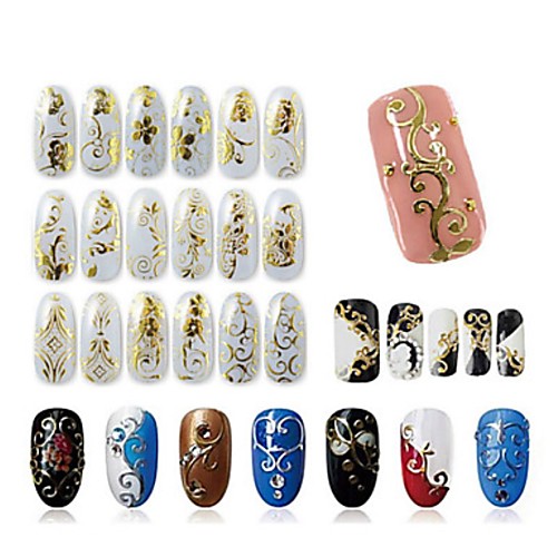 

1 pcs 3D Nail Stickers Creative nail art Manicure Pedicure Multi Function Fashion Daily