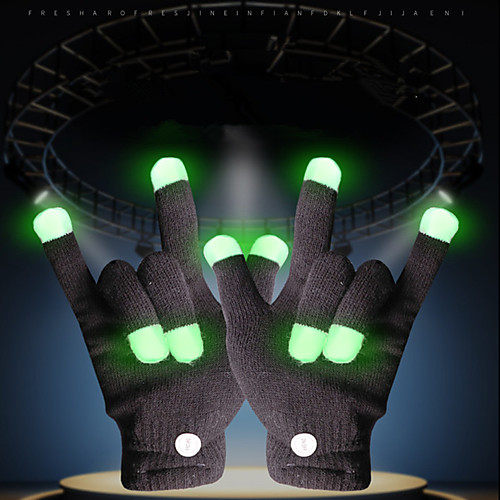 

Classic Theme LED Lighting Light Up Toy LED Gloves Finger Lights Lighting Fingertips Holiday Adults for Birthday Gifts and Party Favors