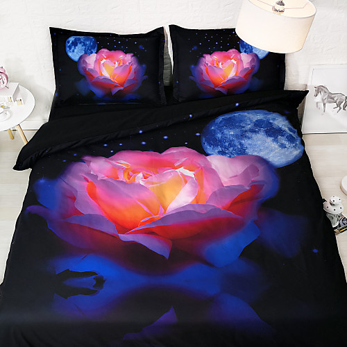 

Duvet Cover Sets Cartoon Polyster Printed 3 PieceBedding Sets