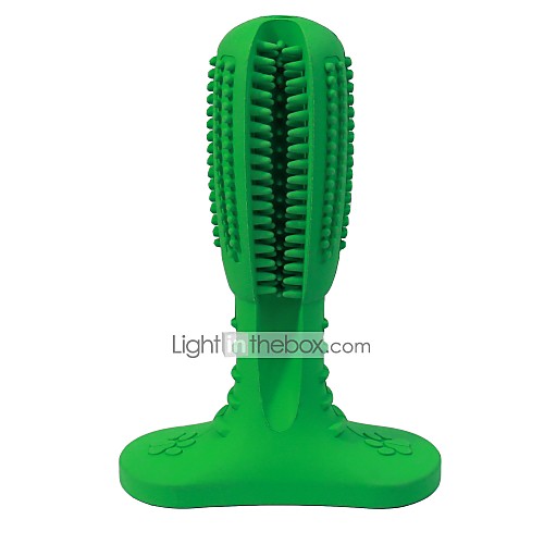 

Dog Toothbrushes Tooth Cleaner Silica Gel Brush Durable Wear Resistance Pet Grooming Supplies Green Blue 1