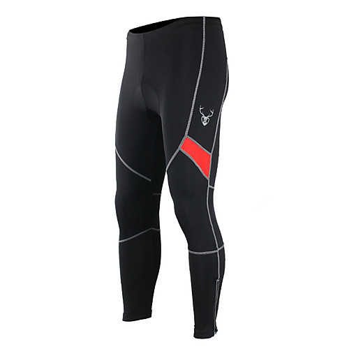 

Mountainpeak Men's Cycling Pants Bike Pants / Trousers Pants Breathable 3D Pad Sports Stripes Spandex Black Road Bike Cycling Clothing Apparel Form Fit Bike Wear / Micro-elastic / Race Fit