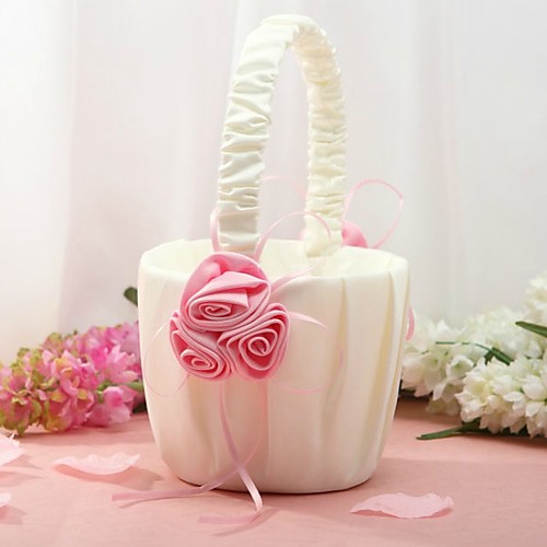 

Flower Basket Others 8 3/5 (22 cm) Satin Flower 1 pcs