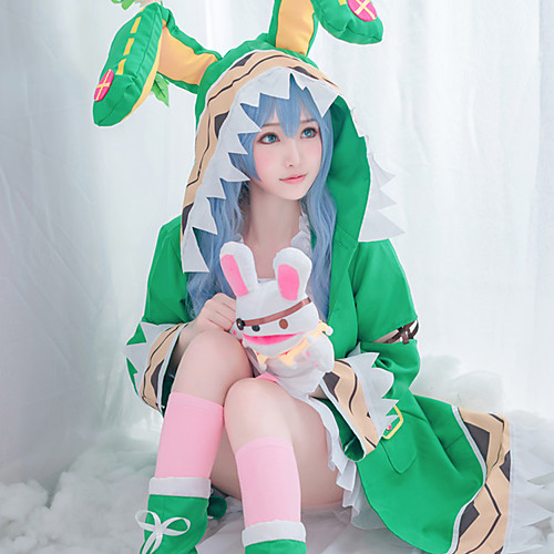 

Inspired by Date A Live Yoshino / Cookie Anime Anime Cosplay Costumes Japanese Cosplay Suits Color Block Long Sleeve Cravat / Coat / Blouse For Women's / Socks / Socks