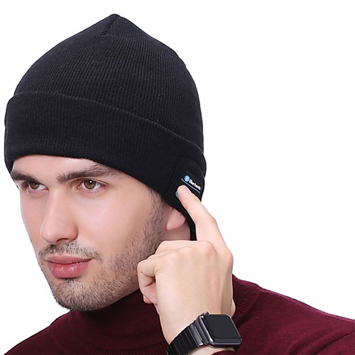 

Men's Women's Hiking Cap 1 Winter Outdoor Warm High Elasticity Skull Cap Beanie Solid Colored Knit Black Red Grey for Ski / Snowboard Winter Sports
