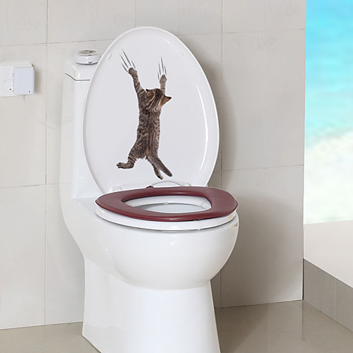 

Toilet Stickers - Animal Wall Stickers Animals Living Room / Bedroom / Bathroom