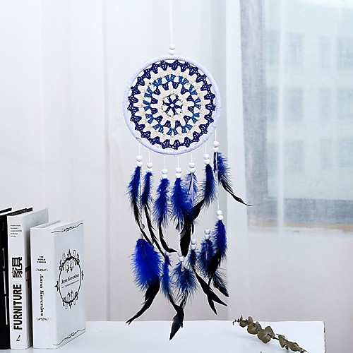 

Handmade Dream Catchers With Feather Traditional Wall Hangings Decoration