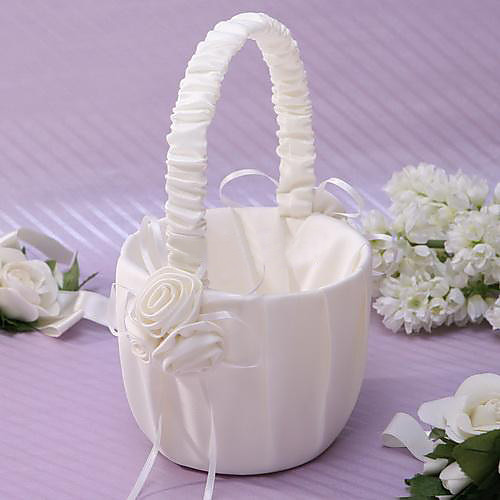 

Flower Basket Others 8 3/5 (22 cm) Satin Flower 1 pcs