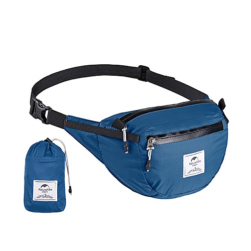 

Naturehike 6 L Lightweight Packable Backpack Hiking Waist Bag Multifunctional Rain Waterproof YKK Zipper Compact Outdoor Hiking Camping Travel Nylon Black Blue Grey