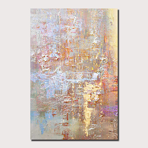 

Oil Painting Hand Painted Vertical Panoramic Abstract Landscape Comtemporary Modern Stretched Canvas