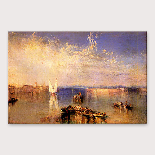 

Oil Painting Hand Painted Horizontal Abstract Modern Stretched Canvas