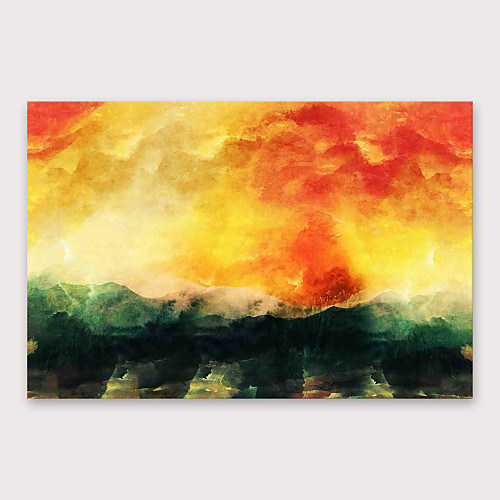 

Oil Painting Hand Painted - Abstract Modern Stretched Canvas