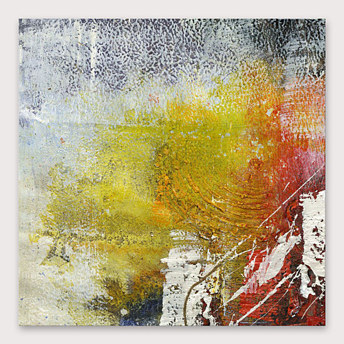 

Oil Painting Hand Painted Square Abstract Modern Stretched Canvas