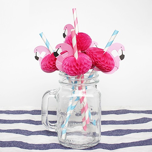

Paper Straw Pure Paper 25pcs Party / Evening