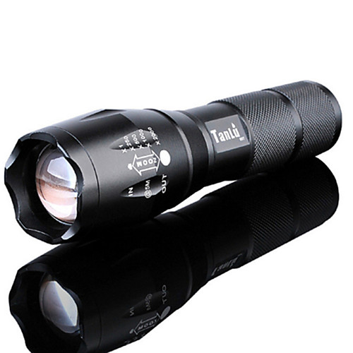 

LED Flashlights / Torch Waterproof Rechargeable 3000 lm LED LED Emitters 5 Mode with Battery and Charger Waterproof Zoomable Rechargeable Adjustable Focus Super Light High Power Camping / Hiking