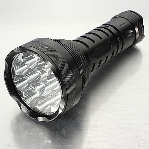 

Trustfire 5 LED Flashlights / Torch Rechargeable 15000 lm LED LED 12 Emitters 5 Mode Rechargeable Impact Resistant Nonslip grip Strike Bezel Camping / Hiking / Caving Everyday Use Police / Military