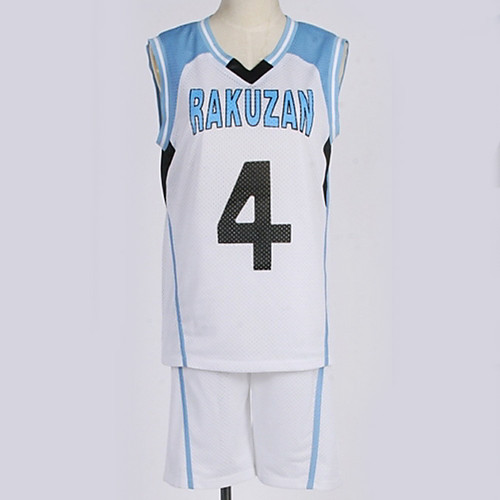 

Inspired by Kuroko no Basket Cosplay Anime Cosplay Costumes Japanese Cosplay Suits Letter & Number Top Shorts Costume For Men's Women's