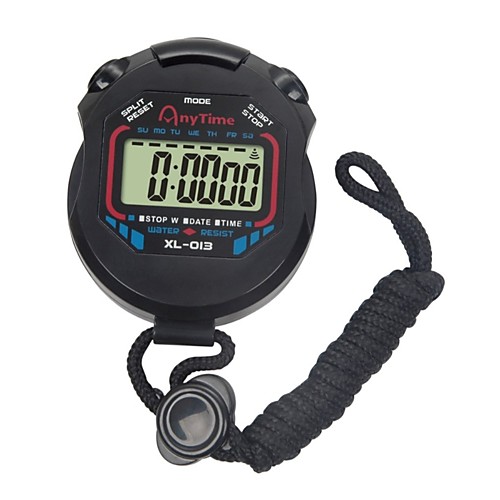 

LCD Chronograph Digital Timer Sport Stopwatch Professional Handheld Digital Stopwatch Running Chronograph Counter with Strap