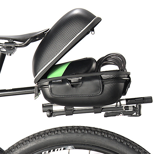 

ROCKBROS Bike Saddle Bag Bike Rack Bag Reflective Large Capacity Waterproof Bike Bag High Quality EVA Aluminium Alloy Bicycle Bag Cycle Bag Cycling Road Bike Mountain Bike MTB Cycling / Bike